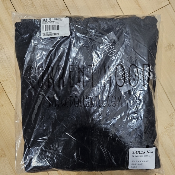 Dolls Kill Logo Current Mood Crew Zip Up Hoodie Robe Mega Tote Hat Merch S - Picture 8 of 14
